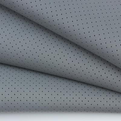 China Double Faced Stretch Four Way Shiny Perforated Neoprene Fabric Wholesale Nylon Fabric For Swimsuit for sale