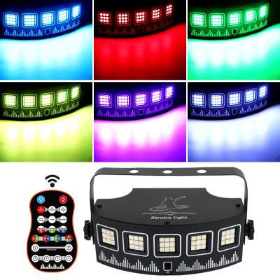 China 2022 New RGBW LED Party Full Color Strobe Emergency Vehicle Car Led Stage Lighting Emotional Slide Color Dynamics HPE Disco Lighting for sale