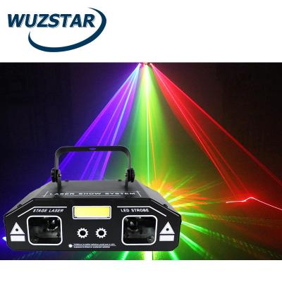 China Portable 3 in 1 DJ Lights Stage Disco Star Sky Holiday Lighting Outdoor DJ Party Decoration Projector Lamp for sale