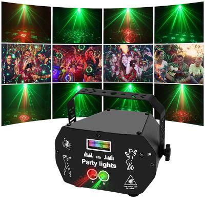 China Wuzstar Light Curtain Stage Lighting DJ Laser Mobile 6 Eye Led Disco RGB Beam Par Light Christmas Party Halloween New Year Decoration for sale