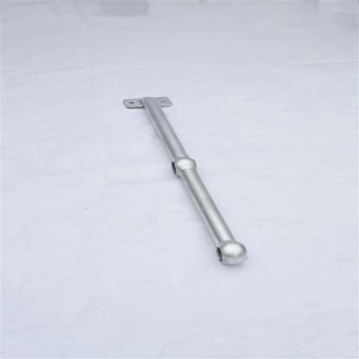 China Industrial Hot Dip Galvanized Brackets , Steel Pipe Railing For Bridge for sale