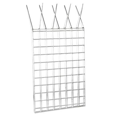 China Easy Installation Customized Galvanized Steel Construction Security Fence Grating Panels for sale