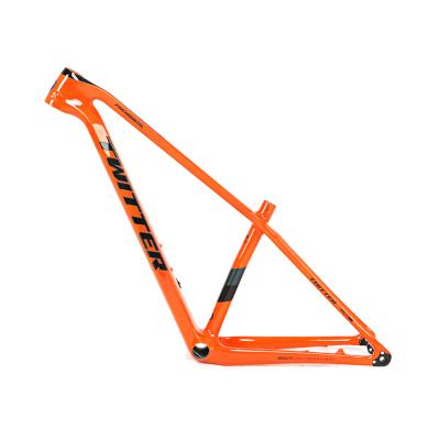 China 29 inch/27.5inch frame factory push through axle 12x148mm mtb 27.5 29er carbon frame mountain bike for sale