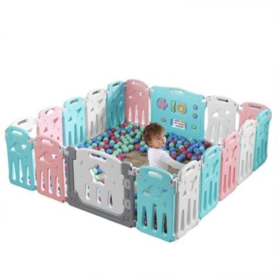 China New Style Modern Baby Lsw Fence Protection Multiple Stable Environmental Protection HDPE Baby Playpen For Home for sale