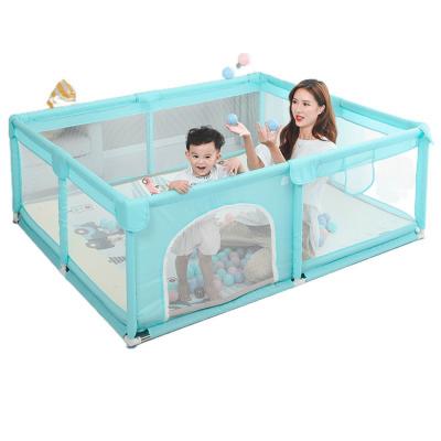 China Lsw Modern High Frequency Children's Protective Fence, Mat On The Ground Reticulated Baby Crawling Playpen For Home for sale