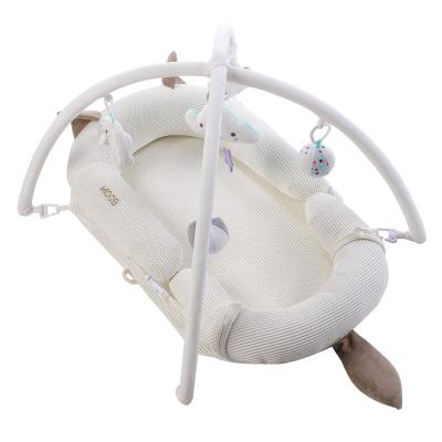 China Factory Modern Portable Newborn Womb LSW Baby Cartoon Cradle Anti-Pressure Hutch Bionic Stents With Cute Hanging Toys For Baby for sale