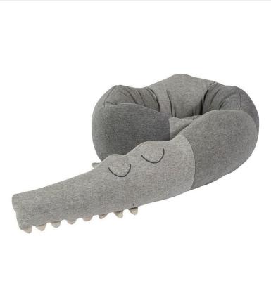 China New Arrival 0-13years Children's Crocodile Baby Sleep Protector Pillow Crib Bed Bumper For Baby Crib for sale