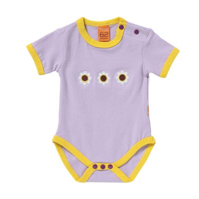 China China Manufacturer Newborn Baby Clothes 100% Organic Cotton Baby Romper for sale