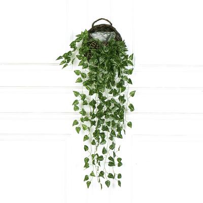 China Artificial Hanging Vine Ivy For Outdoor Decoration Artificial Ivy Wall Background Wall Decoration for sale