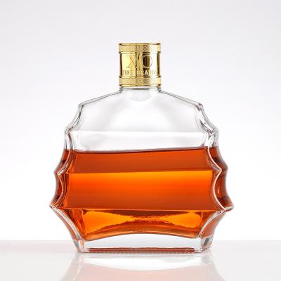 China Hot Stamping Surface Handling Short Neck Tequila Glass Bottle for Party Excellent for sale