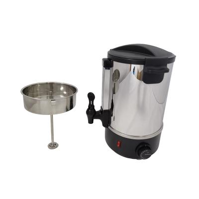 China Keep Hot New Product Beverage Dispenser 20L Stainless Steel Temperature Control Popular Insulated Electric Coffee Urn for sale