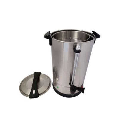 China Keep Hot Private Label Hotel Restaurant 48L Safety Hole Filter Coffee Urn Electric Accurate Water Heater for sale