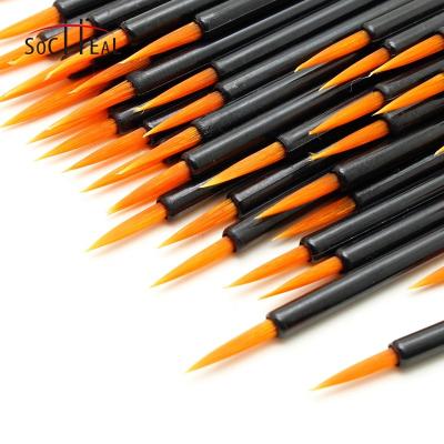 China Durable 2021 High Quality Mini Nail Brush Carved Pen For Manicure for sale