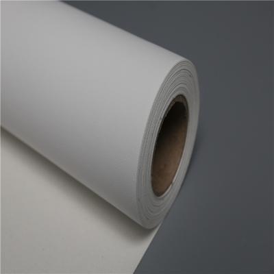 China Inkjet Printing Waterproof Matte Fabric Inkjet Canvas For Advertising Used 340GSM for sale