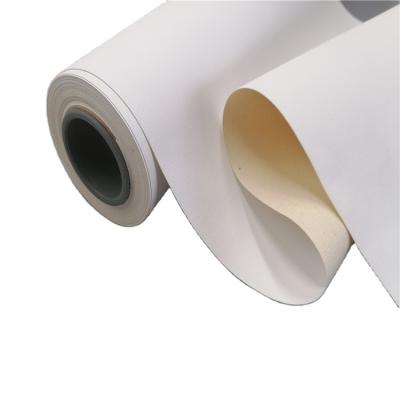 China Inkjet Printing High Quality Glossy 100 Cotton Fabric Canvas Roll For Wallpaper for sale