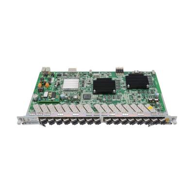 China New GTGH C++ C+ FTTx PON Module 16 Ports Interface GPON FTTH SFP Service Board Card C320 C300 OLT for sale