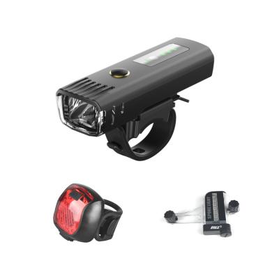 China AUZ Waterproof Bicycle Light Set LED USB Rechargeable Bike Front and Tail Light Bicycle Wheel Cycling Light for sale