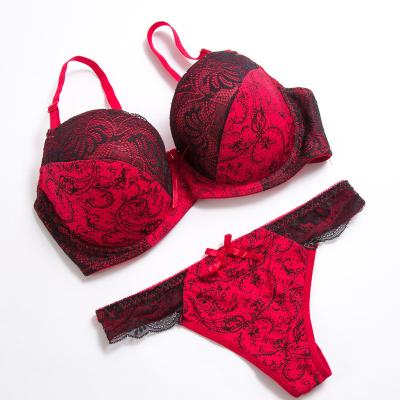 China QUICK DRY plus size underwear fashion bra and panty set lingerie sexy underwear for sale