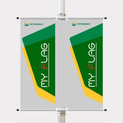 China Hanging Aluminum Outdoor Advertising Or Hot Sales Promotion Of Events Street Light Banner for sale