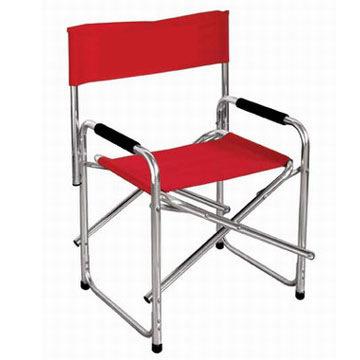 China Industrial Metal Dining Chair Good Quality Lightweight Foldable Aluminum Manager Chair Chair Easy Fold for sale