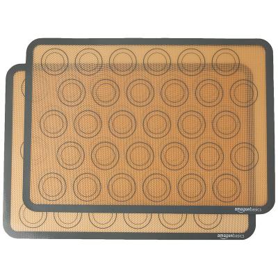 China Disposable Silicone Baking Tray - Food Safe Professional Tray Pan Liners 2 Quart Non-Stick Sheet 42x29.5cm for sale