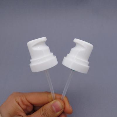 China 20mm plastic pump PP cream body eye lotion cover powder pump Te koop