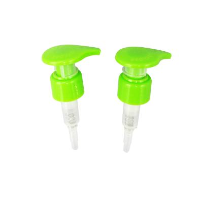 중국 Plastic PP Bottle 28/410 24/410 Green Switch Lotion Pump Dispenser For Cosmetic Bottles 판매용