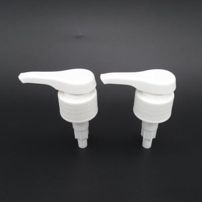 China 28/410 Plastic PP Liquid Soap Lotion Pumps Hand Washing White Lotion Pump Dispenser Te koop