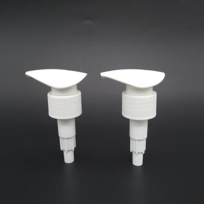 China 24/410 Plastic Hand Washing Cosmetic White Lotion Pump Ribbed Screw Twist Dispenser Pump Te koop