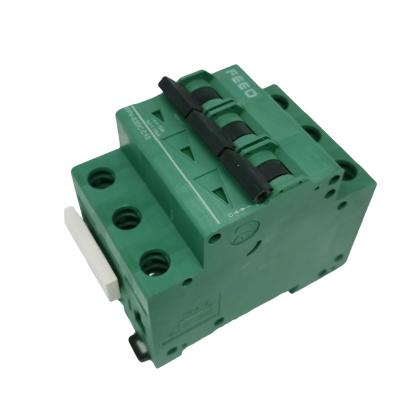 China 2P 550V DC MCB FPV-63 MINIATURE DC MCB CIRCUIT BREAKER For Solar PV System 6KA for sale