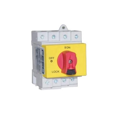 China 80A FEEO Photovoltaic With Connector FDIS-NHA32 2P 32A 1000V DC Solar Isolator Switch for sale