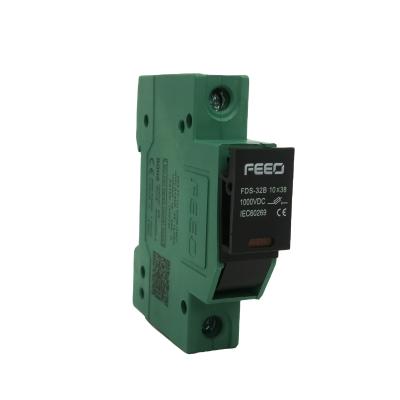 China PV System Fuse Holder 10*38mm Low Voltage Solar PV 1000V DC Fuses PV 3A To 32A Protection For Solar System for sale