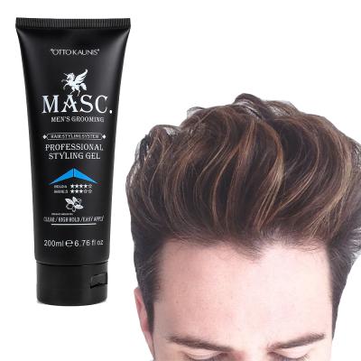 China Hair Shine Low High Hold Professional Edge Control & Adds Strongest Shine Control Hair Styling Gel for sale