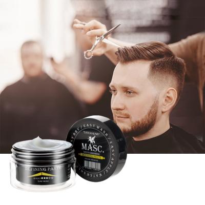 China Low Shine 100% Natural Medium Hold And Medium High Shine Defining Paste For Men's Barber for sale