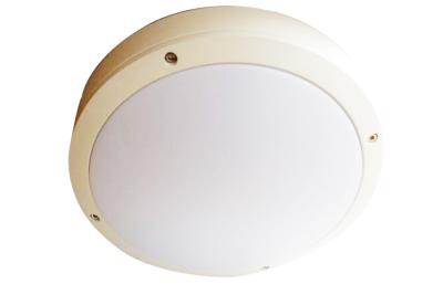 China Commercial Outside Ceiling Light Fixtures Circular Bulkhead Light 80 lm/W for sale