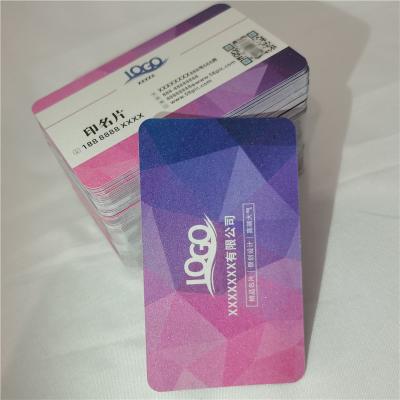 China High Quality Metal Name Business Card  Signature Panel CMYK Plastic Clear Card for sale