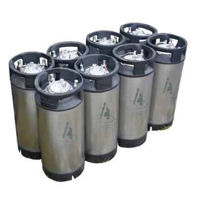 China Beer Used Beer Keg Mini 10L 19L 20L Keg With Ball Lock For Brewery Equipment Draft Beer Making Machine for sale