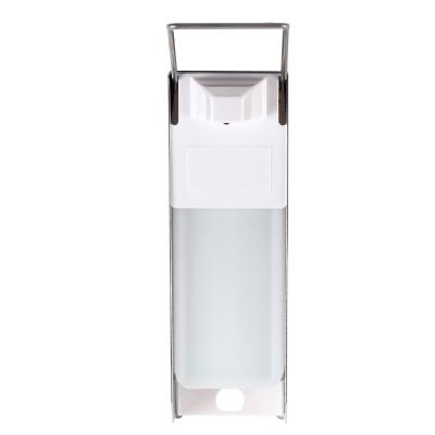 China 1000ml Wall Mounted Elbow Double Soap Dispenser Aluminum Sanitizer Dispenser Holder for Hospital and Medical Supplier for sale