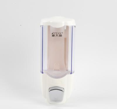 China Modern Wall Mounted Hotel Manual Soap Dispenser for sale