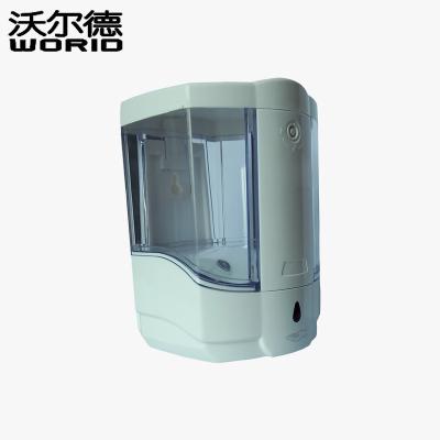 China Double Soap Dispenser OEM Customized 800ml Plastic Bathroom Accessory Hand Foam Automatic Soap Dispenser for sale