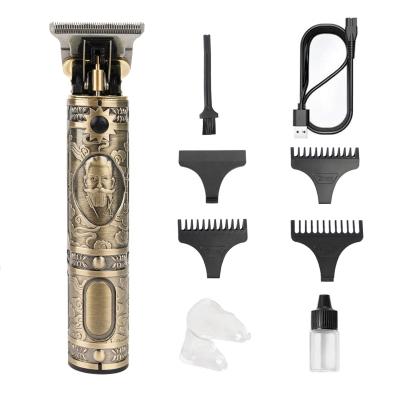 China Household Professional Waterproof Gold Cutter Cordless Electric Body Face Mini Hair Trimmer Multifunctional For Men for sale