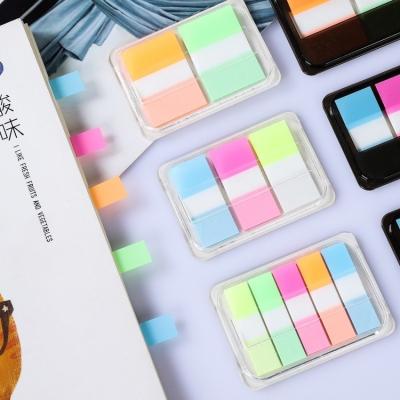 China Self Adhesive Popular Sticky Note Note N Times Notes Students Fluorescent Marker for sale