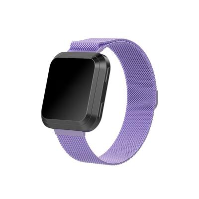 China Stainless Steel Fitbit Versa 2 Band Strap Bracelet for sale