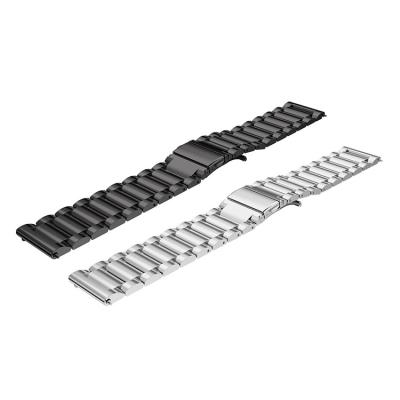 China Stainless Steel For Samsung Watch Strap Huawei GT Stainless Steel Watch Band 20Mm 22Mm Stainless Steel Band With Tools for sale