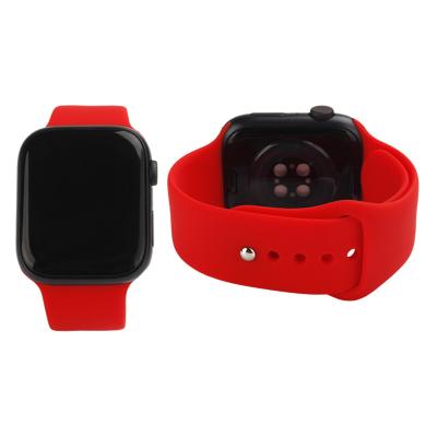 China High Quality 38 40 42 44 Mm Silicone Rubber Strap For Apple Watch Band for sale