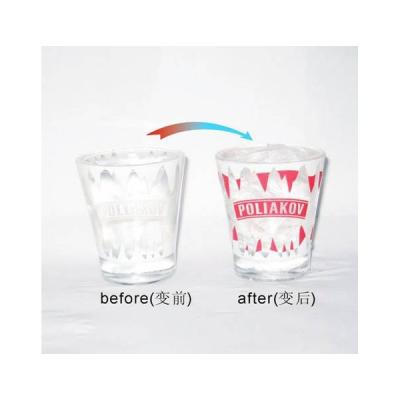 China Viable Wholesale Cheap Color Changing Shot Glass for sale