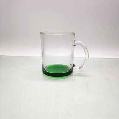 China Wholesale Wine Colored Mug Glass Bottle Colored Glass Mug for sale