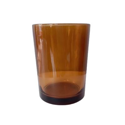 China Home Decoration Throw Half - Through Amber Straight Cup for sale