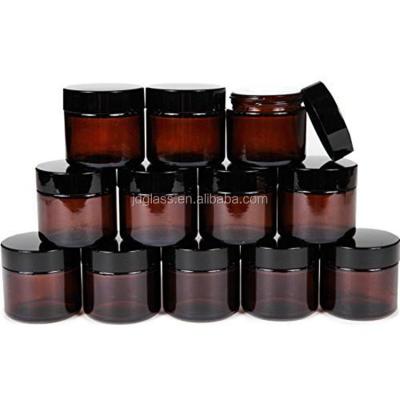 China Sustainable 30ml 25g 1 oz Airtight Mini Hotel Jam Glass Jars For Honey for sale