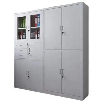 China Classic Metal Storage Cabinet File Voucher Data Folder Wall Cabinet Financial Overhead Cabinets for sale